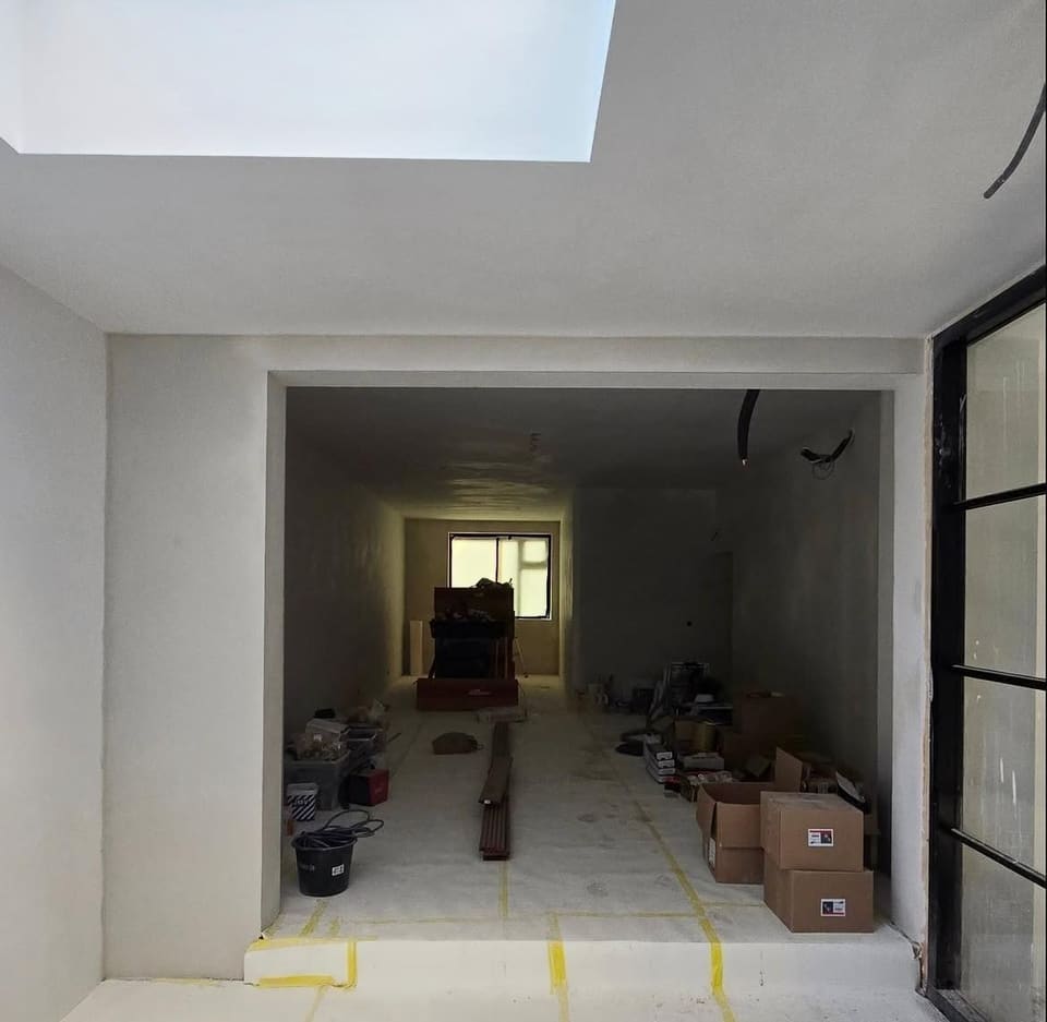 Badkamers, Stucwerk